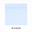 Pochon Zip Hermétique 4×4 cm Multi-Usages | Sachets Plastique Refermables – Lot de 100 Pièces