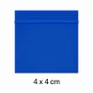 Pochon Zip Hermétique 4×4 cm Multi-Usages | Sachets Plastique Refermables – Lot de 100 Pièces