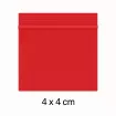 Pochon Zip Hermétique 4×4 cm Multi-Usages | Sachets Plastique Refermables – Lot de 100 Pièces