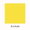 Pochon Zip Hermétique 4×4 cm Multi-Usages | Sachets Plastique Refermables – Lot de 100 Pièces