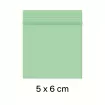 Pochon Zip Hermétique 5×6 cm Multi-Usages | Sachets Refermables – Lot de 100 Pièces