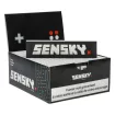 SENSKY Édition Limitée Retro Gaming — Boîte de 50 Carnets de Feuilles à Rouler
