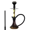 Fumania Galaxy Chicha 39cm avec Tête Silicone & Système de Chauffe - Tuyau Slim